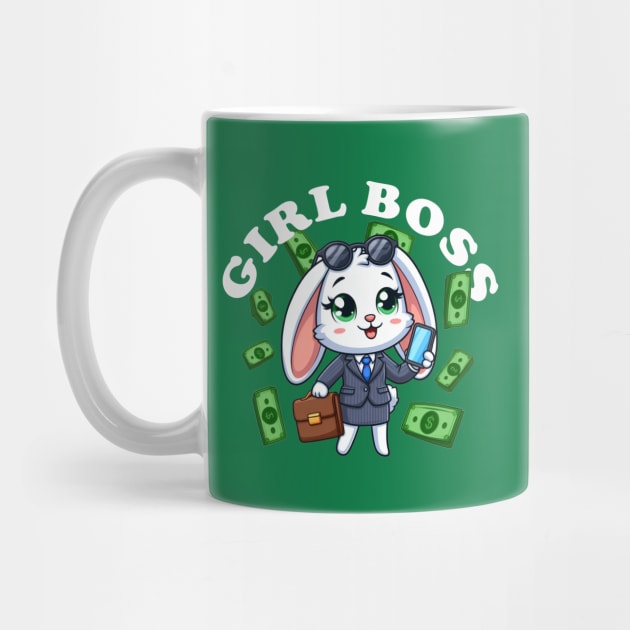 Girl Boss Bunny by PopCultureShirts